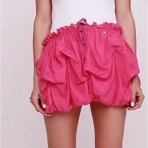 MISS SIXTY Fuchsia Bubble skirt